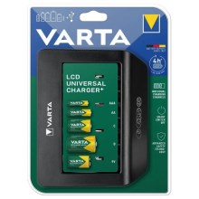 Varta 57688101401 - LCD Universal μπαταρία charger 230V
