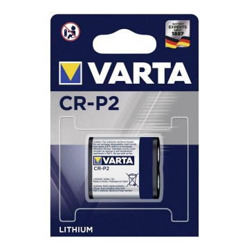 Varta 6204301401 - 1 pc Μπαταρία λιθίου φωτογραφικής μηχανής CR-P2 6V