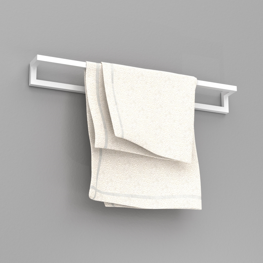 Wall towel holder 7x60 cm λευκό