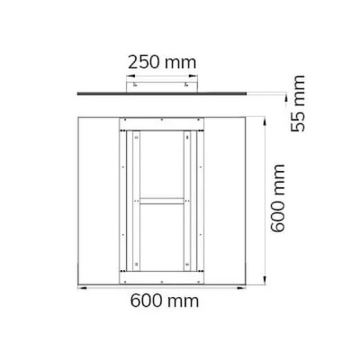 Wofi 9693.01.70.6600 - LED Dimmable φωτιστικό οροφής LIV LED/36W/230V 2800-5500K + τηλεχειριστήριο