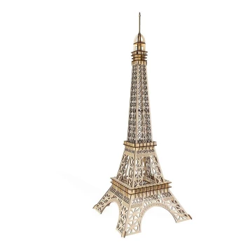 Woodcraft - Ξύλινο 3D παζλ πύργος του Άιφελ
