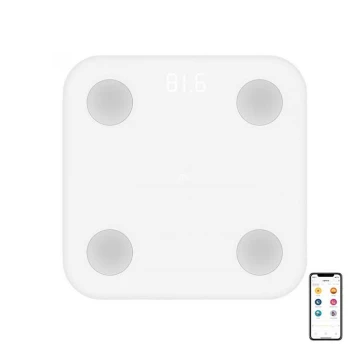 Xiaomi - Έξυπνη προσωπική ζυγαριά με Bluetooth 4xAAA