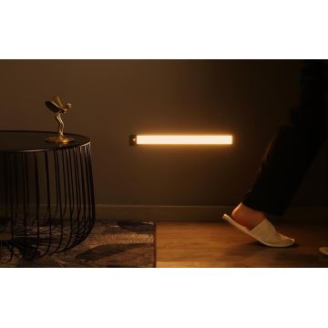 Yeelight - LED Dimming rechargeable furniture lighting με αισθητήρα LED/2,4W/2200 mAh 2700K 60 cm μαύρο