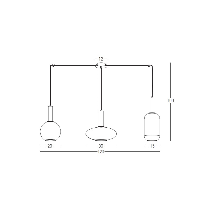 Zambelis 22151 - Κρεμαστό φωτιστικό οροφής  3xE27/40W/230V χρυσαφί