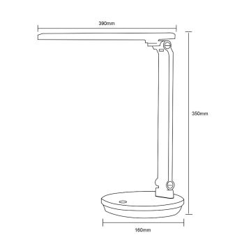 Zuma Line - Επιτραπέζια λάμπα LED LED/5W/230V 3000-6000K λευκό