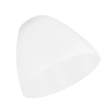 Ανταλλακτικό γυάλινο αμπαζούρ MIRANDA E27 110x130 mm λευκό