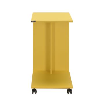 Βοηθητικό τραπεζάκι 65x35 cm κίτρινο