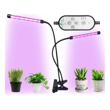 Επιτραπέζια λάμπα LED Dimmable με κλιπ καλλιέργειας φυτών LED/8W/5V