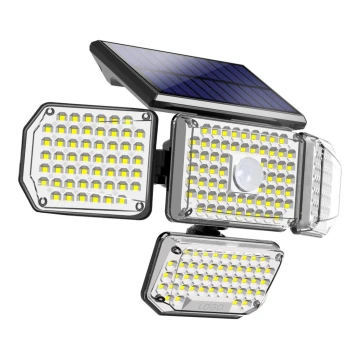 Ηλιακό φωτιστικό τοίχου LED με αισθητήρα LED/5,5V IP44