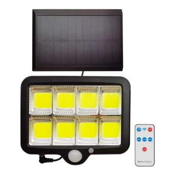 Ηλιακός προβολέας LED με αισθητήρα INTEGRA LED/3W/3,7V IP44 + τηλεχειριστήριο