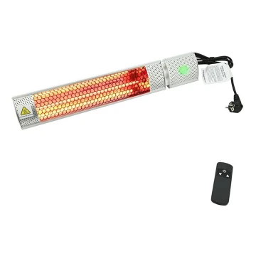 Θερμάστρα υπερύθρων 1000/2000W/230V IP55 + τηλεχειριστήριο