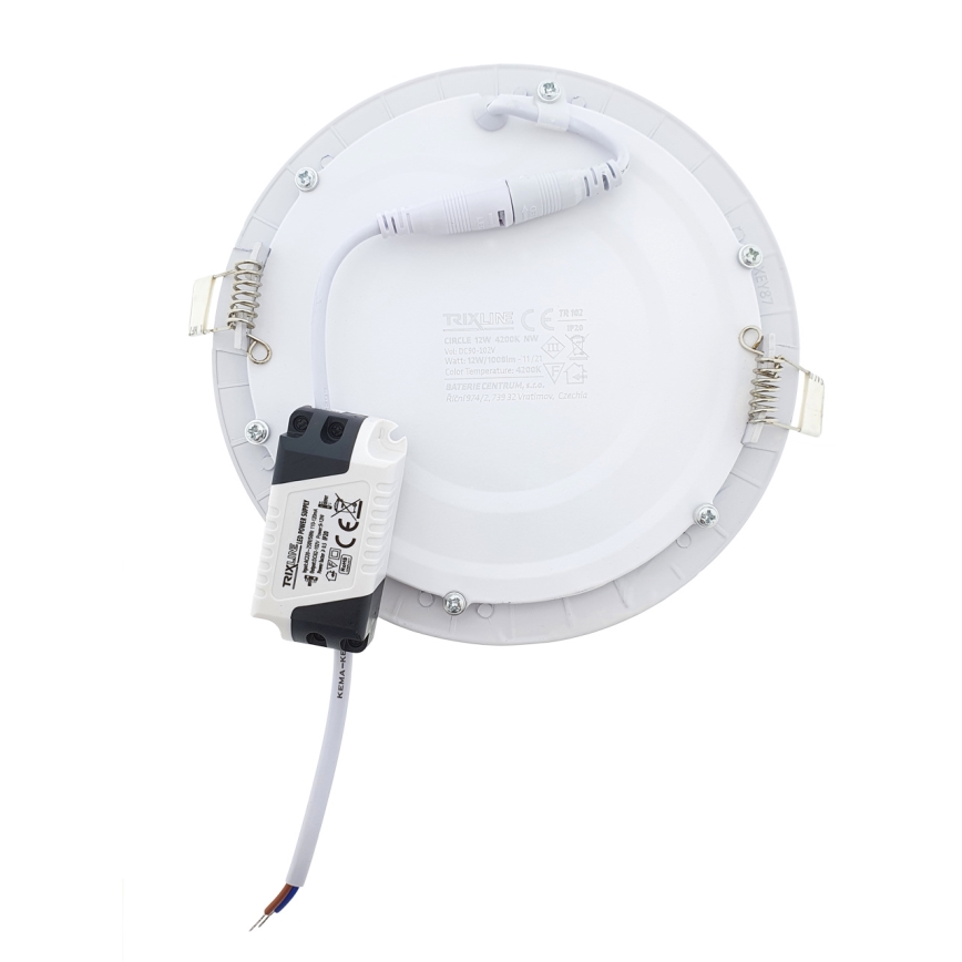 Κρεμαστό φως οροφής LED ROUND LED/12W/230V 4200K