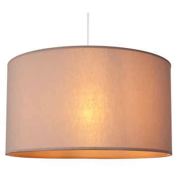 Κρεμαστό φωτιστικό οροφής ALBA 1xE27/60W/230V δ. 40 cm μπεζ