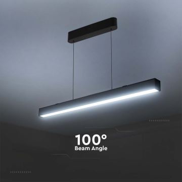Κρεμαστό φωτιστικό οροφής LED ράγα LED/40W/230V 3000/4000/6400K μαύρο