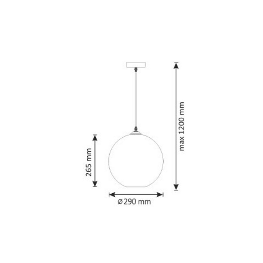 Κρεμαστό φωτιστικό οροφής UMEA 1xE27/20W/230V