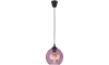 Κρεμαστό φωτιστικό οροφής μπάλα CUBUS 1xE27/60W/230V ροζ