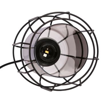 Κρεμαστό φωτιστικό οροφής ράγα JONERA 3xE27/40W/230V μαύρο