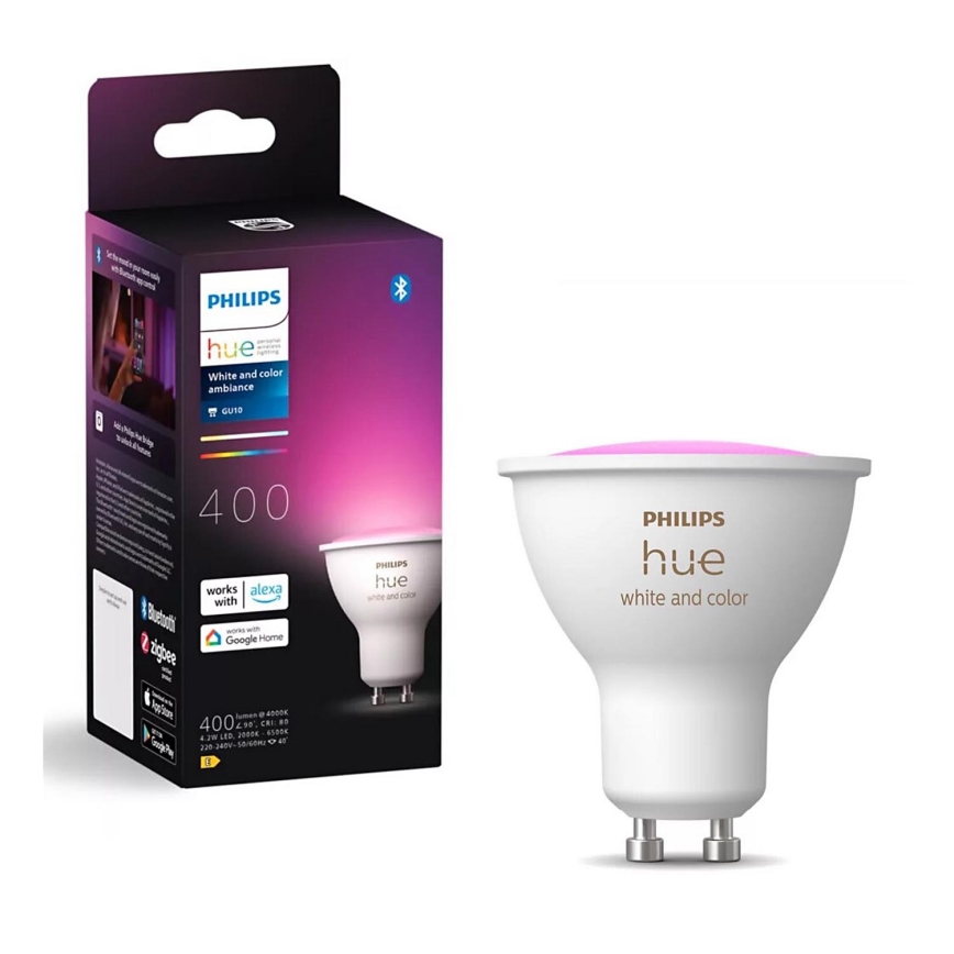 Λάμπα LED RGBW Dimmable Philips Hue White And Color Ambiance GU10/4,2W/230V 2000-6500K