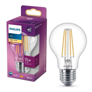 Λάμπα LED VINTAGE Philips A60 E27/8,5W/230V 2700K