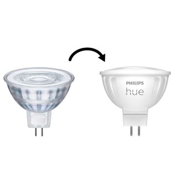 Λαμπτήρας Dimming LED Philips Hue White Ambiance GU5,3/MR16/5,1W/12V 2200-6500K