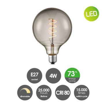 Λαμπτήρας Dimming LED VINTAGE EDISON G125 E27/4W/230V 2200K