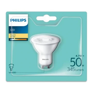 Λαμπτήρας LED Philips GU10/4,7W/230V 2700K