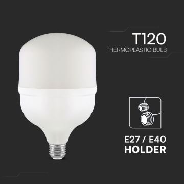 Λαμπτήρας LED T120 E40 E27/40W/230V 4000K