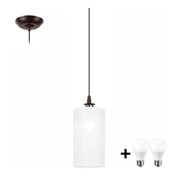 Πολύφωτο LED με συρματόσχοινο NOEL MINI 1xE27/60W/230V λευκό