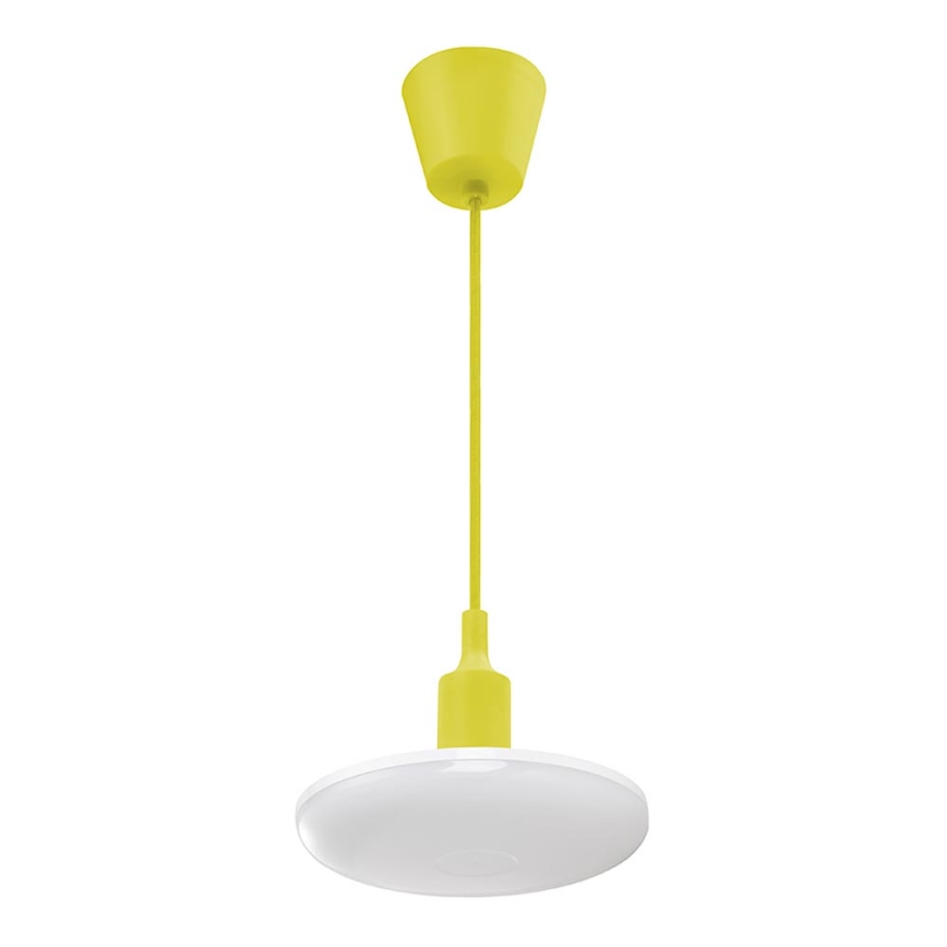 Πολύφωτο LED σε σχοινί ALBENE 1xE27/18W/230V κίτρινο