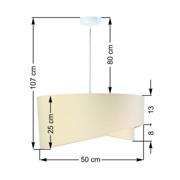 Πολύφωτο σε σχοινί GALAXY 1xE27/60W/230V