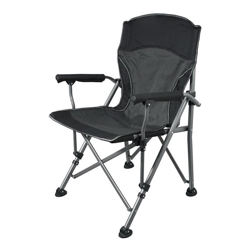 Πτυσσόμενη καρέκλα camping μαύρο
