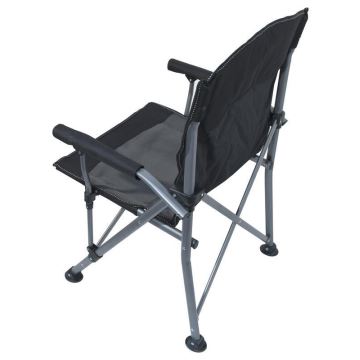 Πτυσσόμενη καρέκλα camping μαύρο