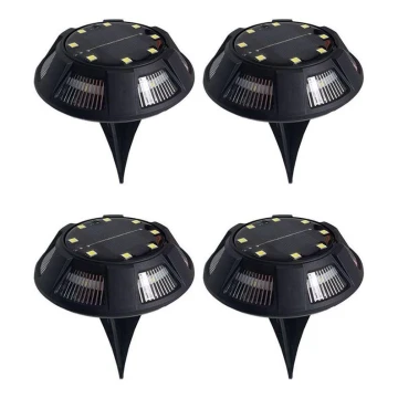 ΣΕΤ 4x Ηλιακό φωτιστικό LED LED/1,2V IP44