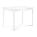 Τραπέζι τραπεζαρίας EVENI 76x60 cm οξιά/λευκό