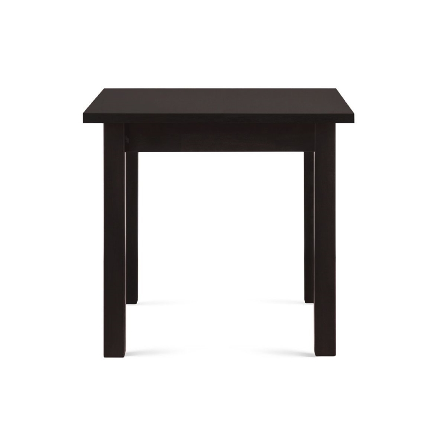 Τραπέζι τραπεζαρίας HOSPE 78x80 cm οξιά/βέγκε