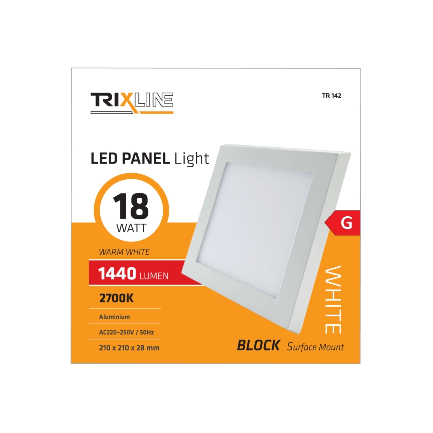 Φως οροφής LED LED/18W/230V 2700K