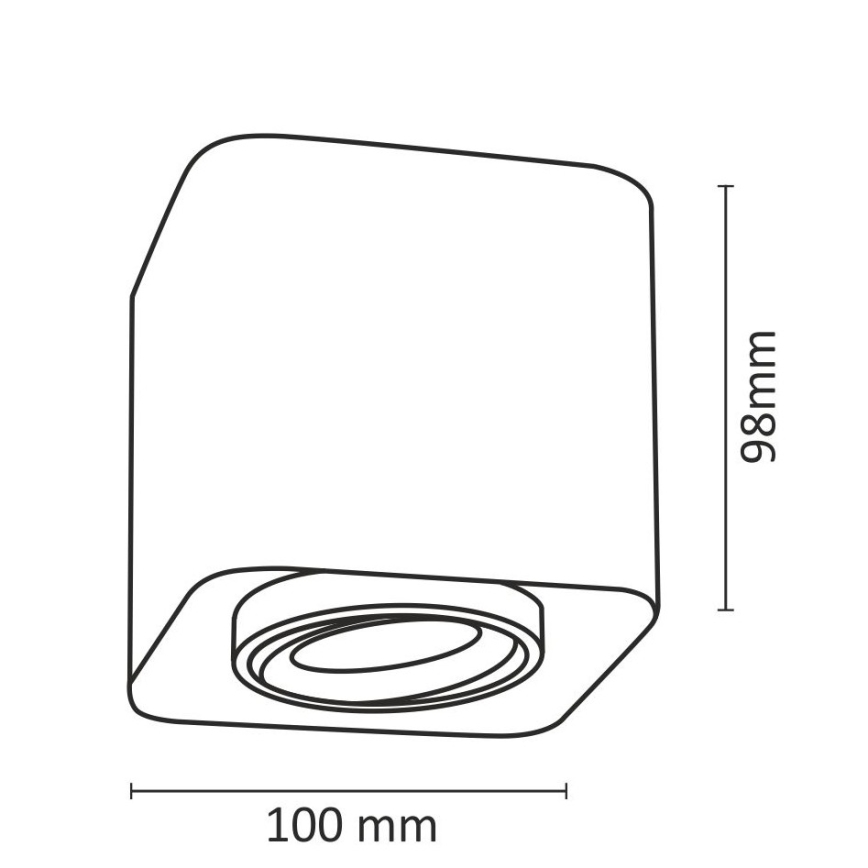 Φως σποτ LED XENO LED/15W/230V λευκό 1200lm