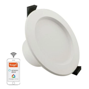 Φωτιστικό μπάνιου LED Dimmable LED/10W/230V 3000K-6500K Wi-Fi Tuya IP44