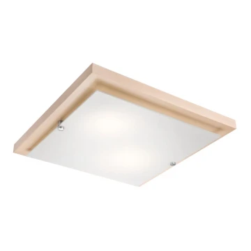 Φωτιστικό οροφής 2xE27/60W/230V οξιά - FSC πιστοποιημένο