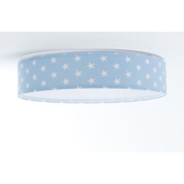 Φωτιστικό οροφής LED GALAXY KIDS LED/24W/230V αστέρια μπλε/λευκό
