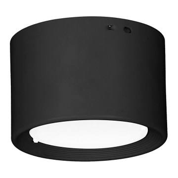 Φωτιστικό οροφής LED LED/6W/230V μαύρο διάμετρος 8 cm