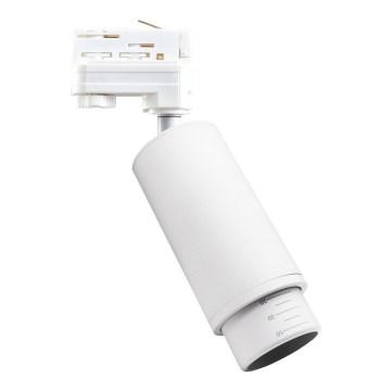 Φωτιστικό σποτ για σύστημα 3-φασικής ράγας MICA 1xGU10/25W/230V λευκό