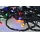 Χριστουγεννιάτικα λαμπάκια εξωτερικού χώρου LED 100xLED/8 λειτουργίες IP44 13m πολύχρωμα