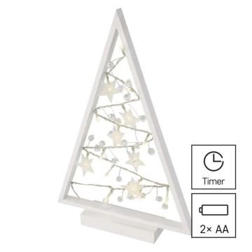 Χριστουγεννιάτικο διακοσμητικό LED 15xLED/2xAA δέντρο