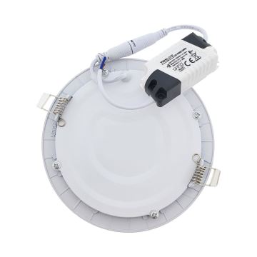 Χωνευτό φωτιστικό οροφήςLED QTEC LED/9W/230V 2700K διάμετρος 14,5 cm